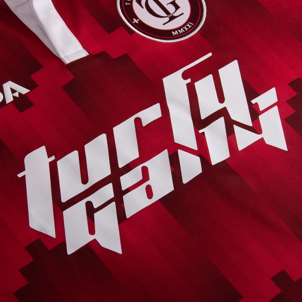 turfy-gang-x-copa-fu-balltrikot-rot-nummer-7 image 5