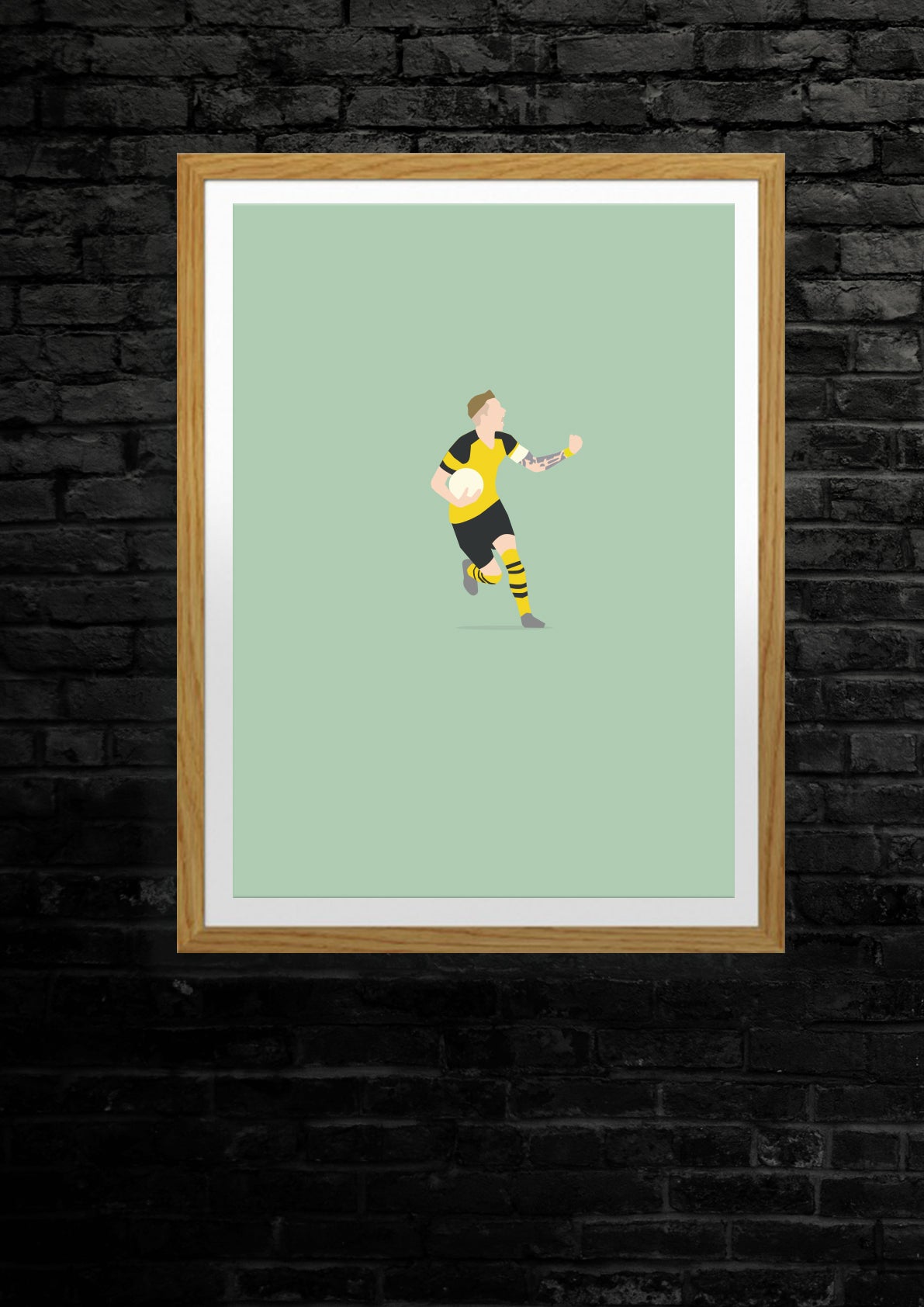 hands-of-god-prints-treu-print-marco-reus-bvb-a3-kunstdruck image 2