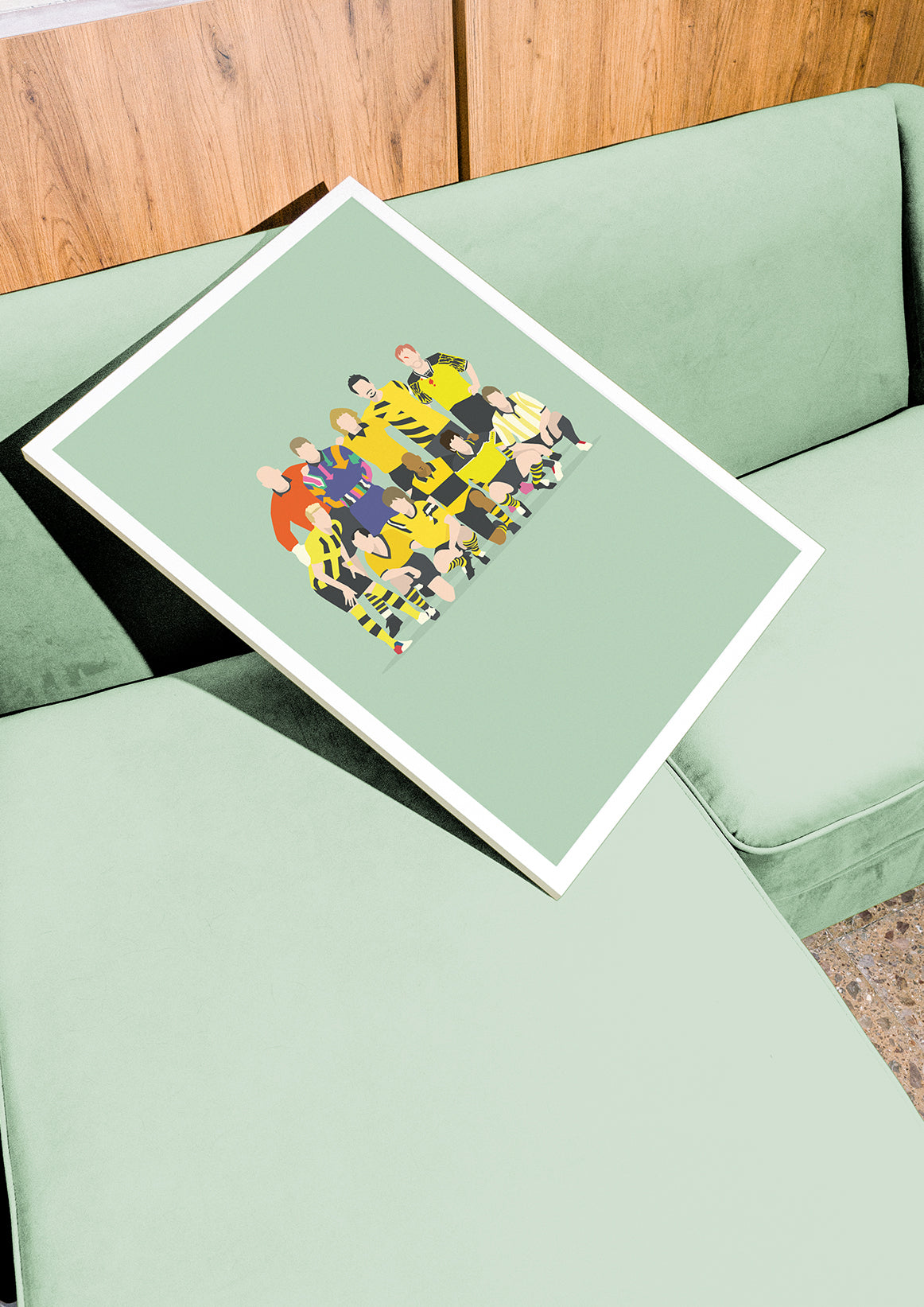 hands-of-god-prints-dortmund-allstars-kunstdruck-a3-bvb image 4