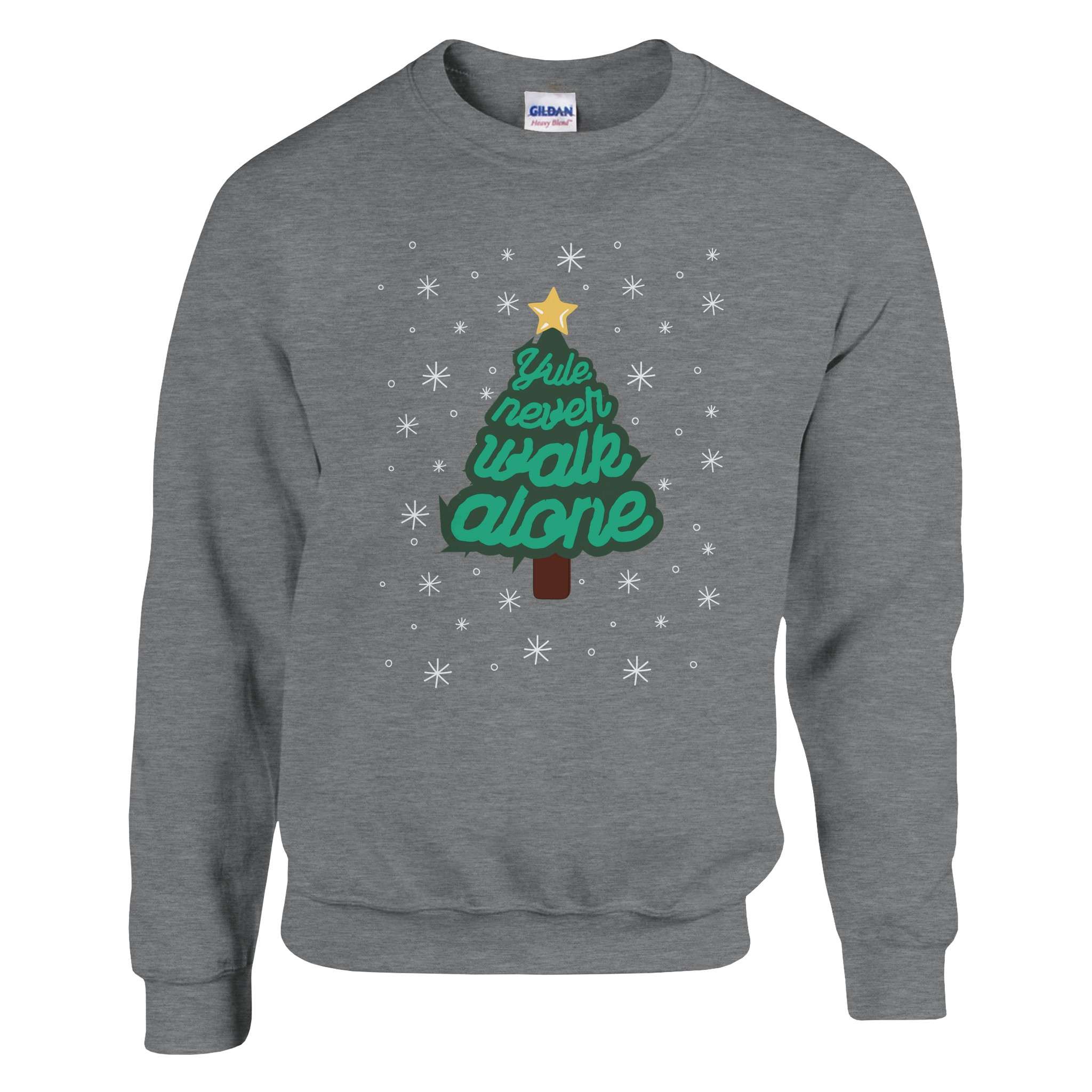 anfield-apparel-yule-never-walk-alone-weihnachtspullover-unisex-tannenbaum image 6
