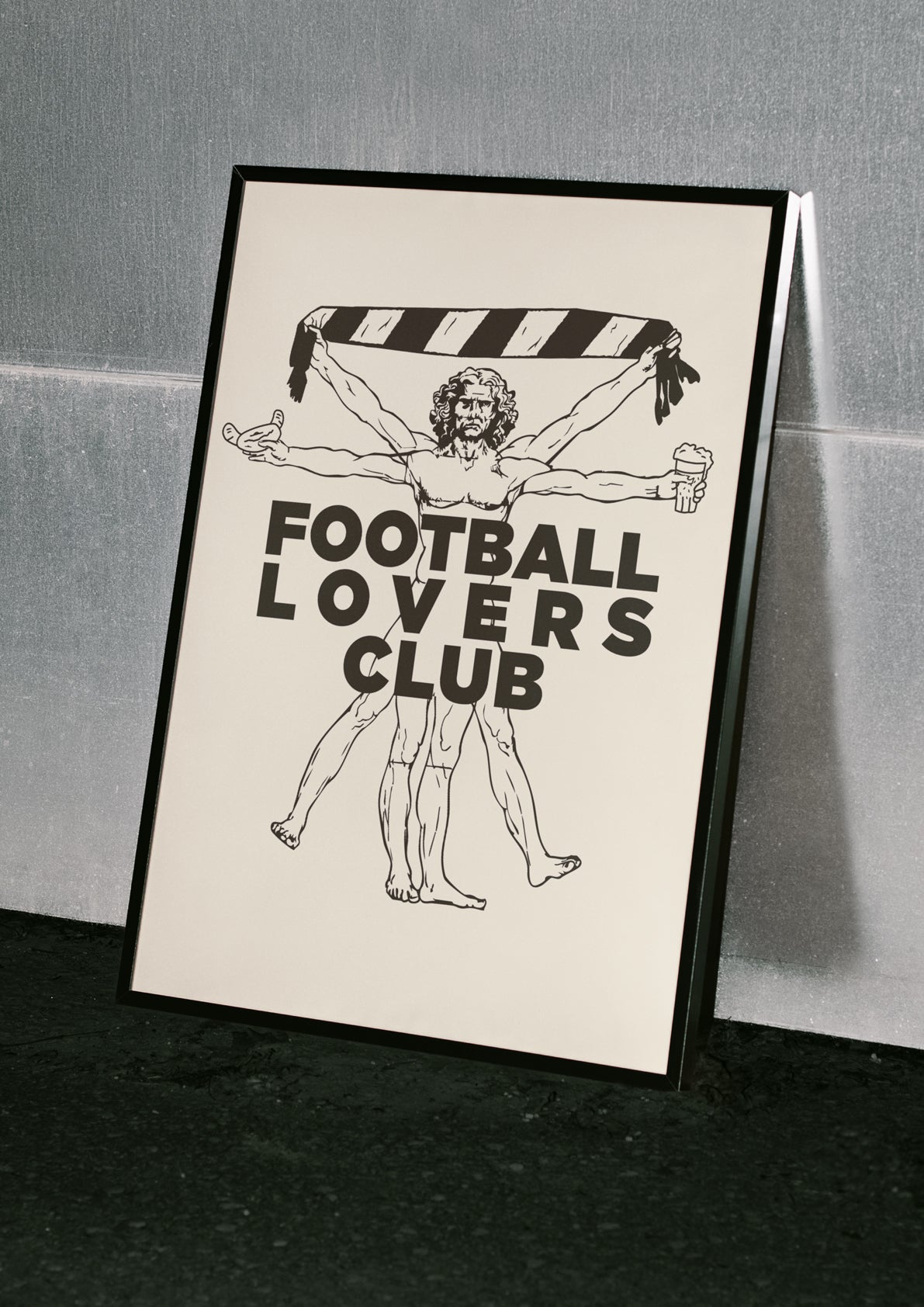 hands-of-god-lovers-print-a3-football-fine-art-poster image 2