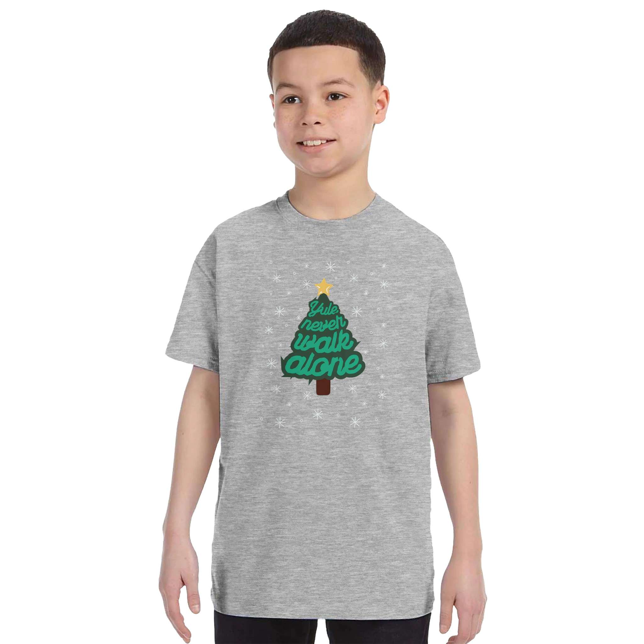 anfield-apparel-yule-never-walk-alone-kinder-t-shirt-weihnachten image 3
