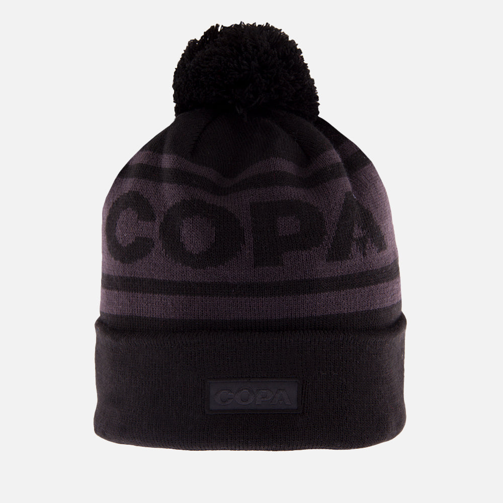 copa-classic-all-schwarz-m-tze-beanie-einheitsgr-e-acryl image 1