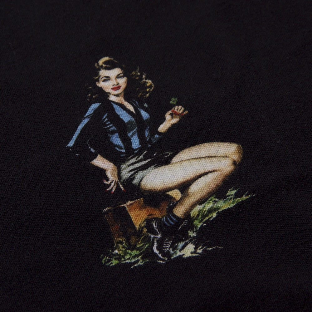 copa-calcio-donna-t-shirt-schwarz-baumwolle-regular image 4