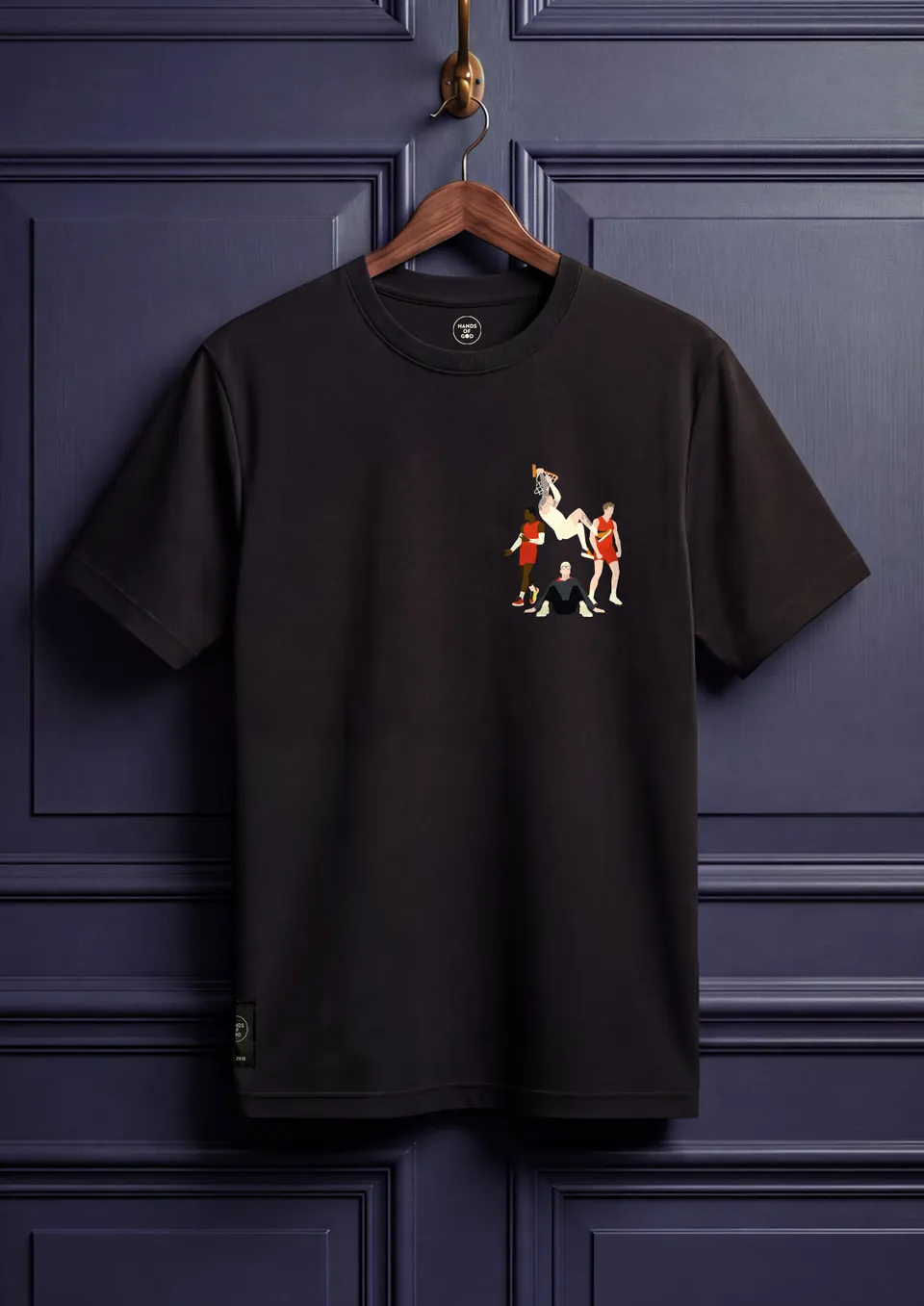 hands-of-god-apparel-world-champs-of-what-shirt-l-basketball image 1
