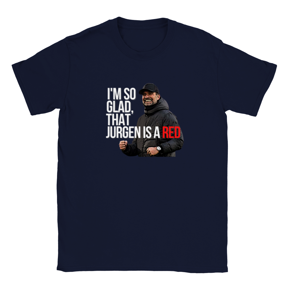 anfield-liverpool-i-m-so-glad-klopp-t-shirt-j-rgen-red-baumwolle image 1