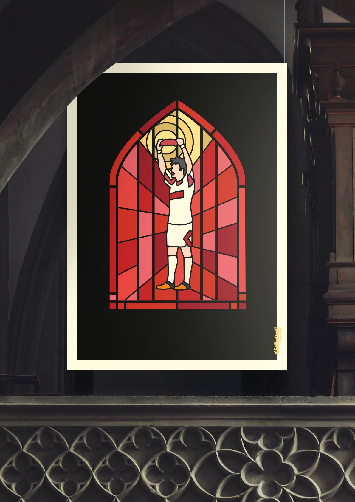 hands-of-god-legendo-poster-vfb-stuttgart-50x70-cm image 2