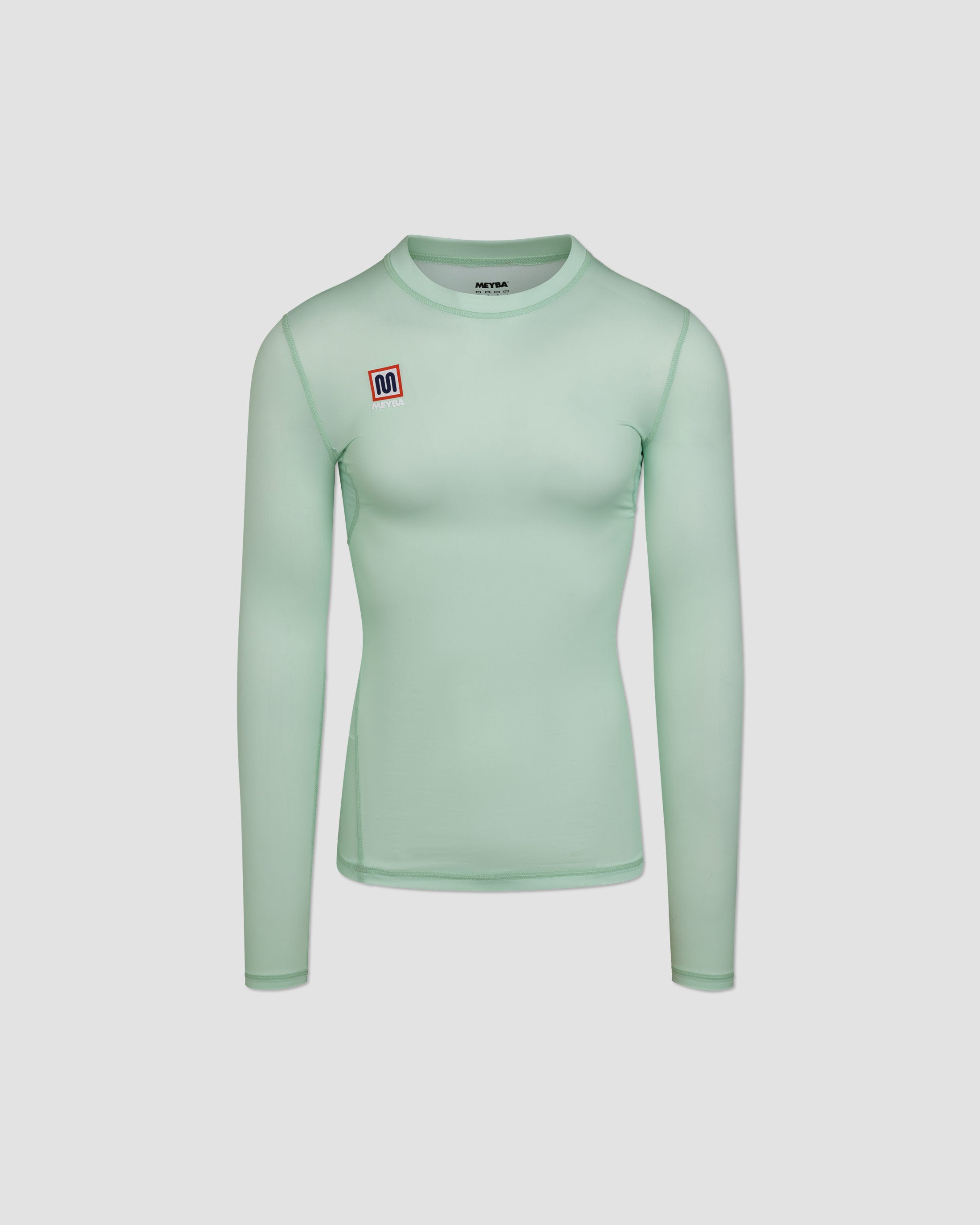 meyba-base-layer-langarmshirt-mt1s21ai-mint-kompression image 1