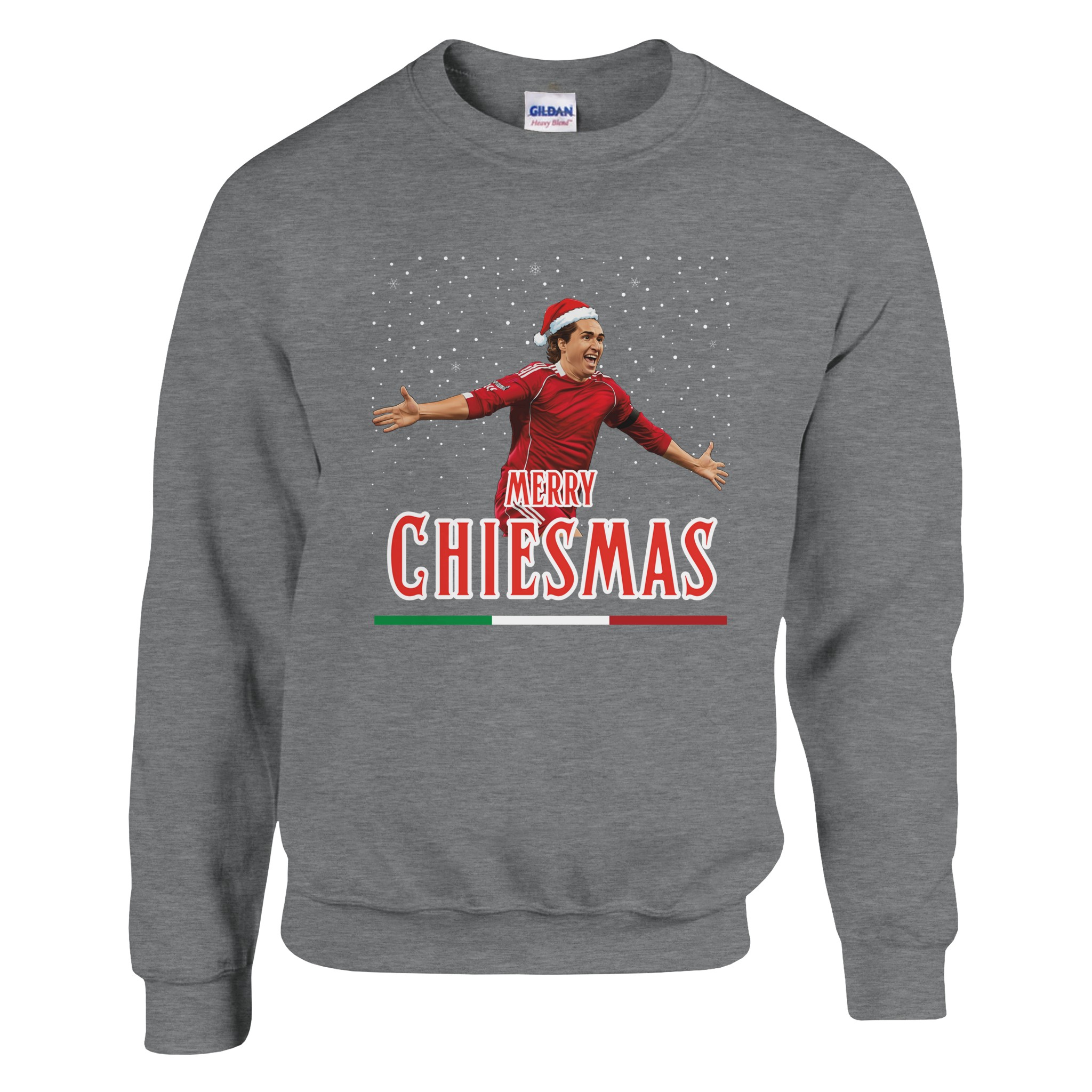 anfield-apparel-merry-chiesmas-chiesa-weihnachtspullover-unisex-baumwolle image 5