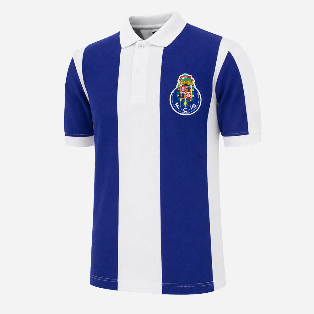 copa-fc-porto-1951-52-retro-trikot-wei-blau-baumwolle image 1