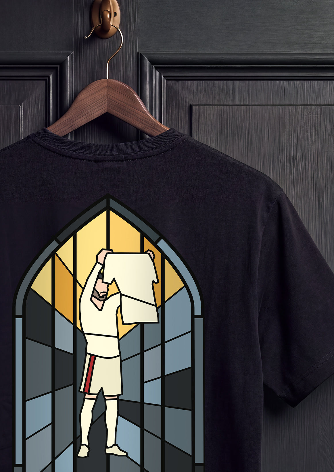 hands-of-god-maschine-cathedral-t-shirt-eintracht-barcelona-nacht image 3