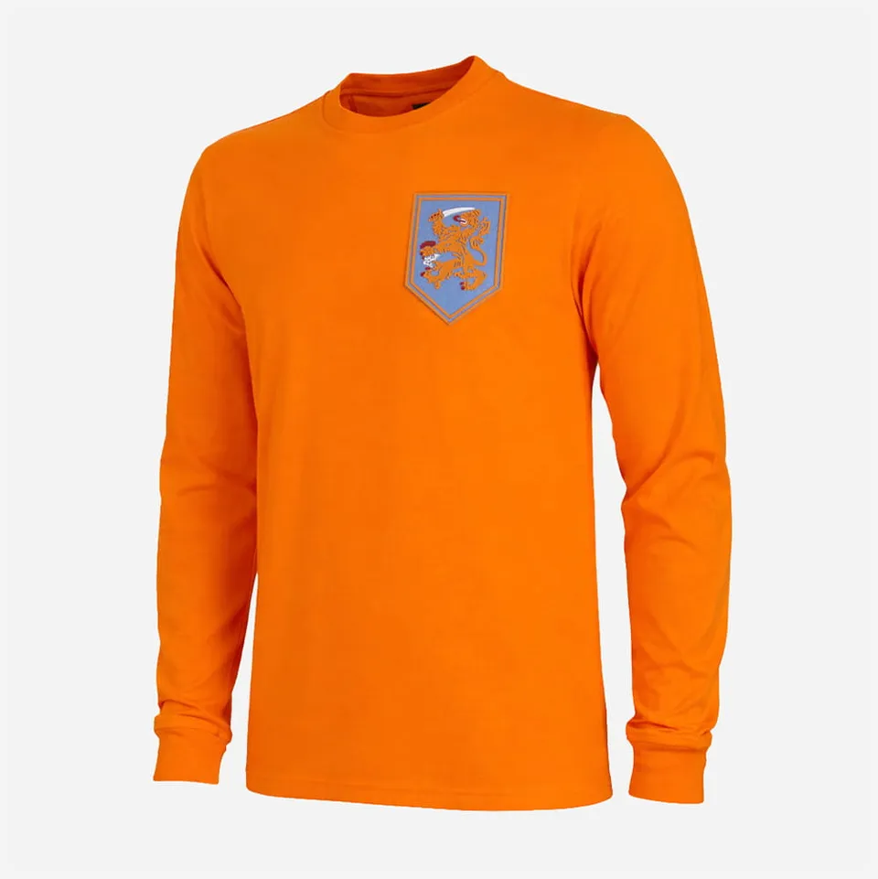 copa-classic-holland-1966-retro-trikot-baumwolle-orange image 1