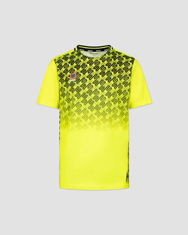 meyba-youth-alpha-grid-jersey-kindertrikot-gelb-schwarz image 1