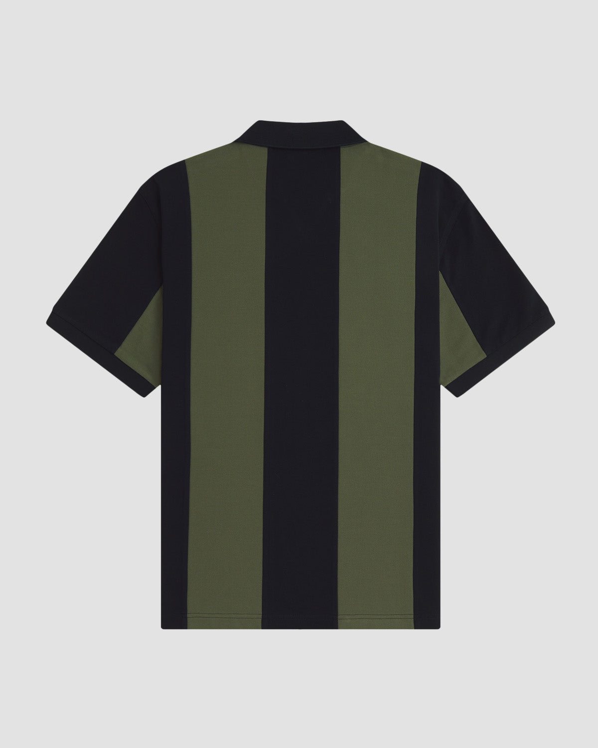 meyba-x-fred-perry-cut-n-sew-polo-schwarz-baumwolle-piqu image 2