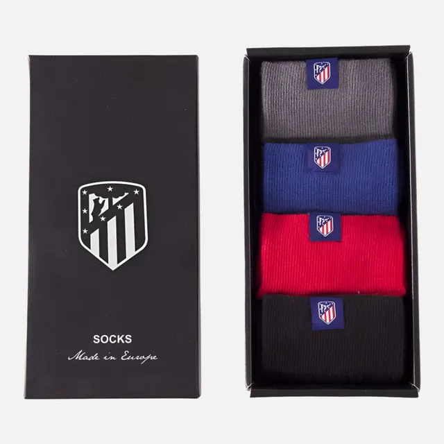 copa-socks-atletico-de-madrid-logo-socken-schwarz-set-baumwolle image 1