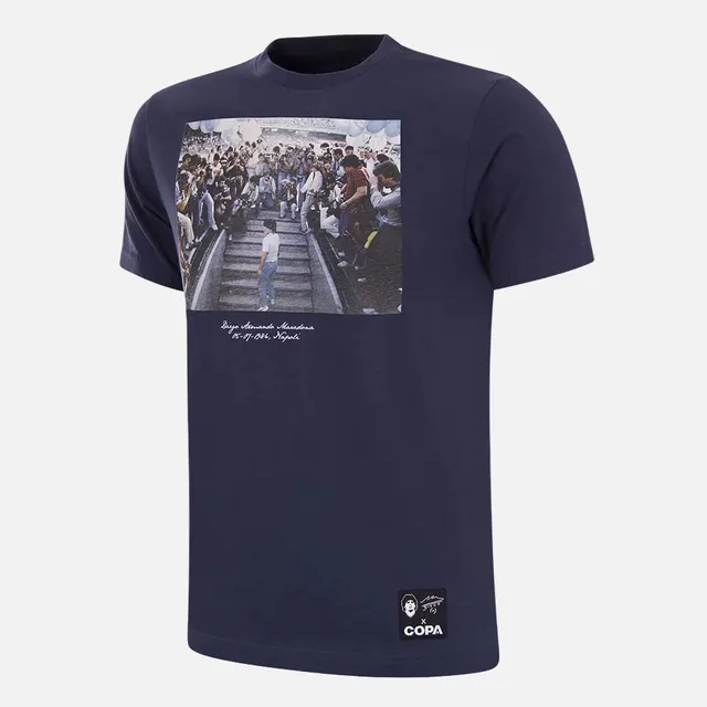 copa-classic-maradona-napoli-t-shirt-blau-herren image 1