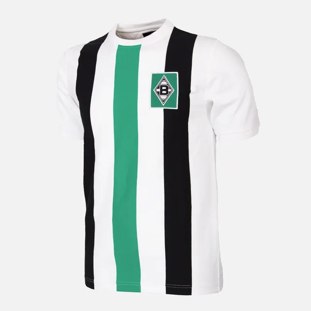 copa-borussia-m-gladbach-1972-73-trikot-wei-bio-baumwolle image 1