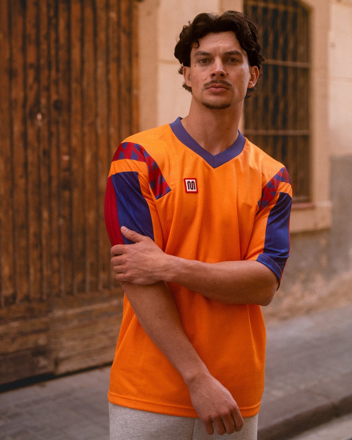 meyba-blaugrana-away-91-92-trikot-orange-retro image 2