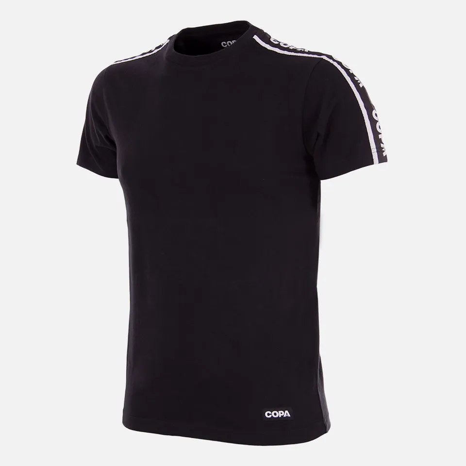 copa-logo-t-shirt-schwarz-herren-baumwolle-regular-fit image 1