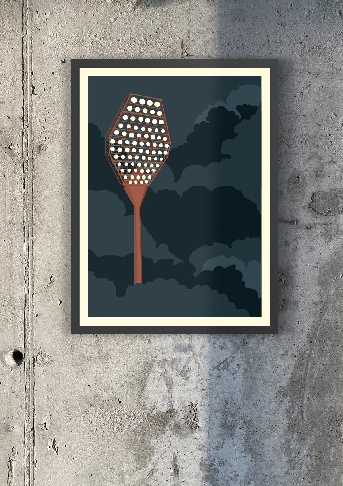 hands-of-god-prints-dortmunder-stern-poster-50x70-bvb-stadion image 2