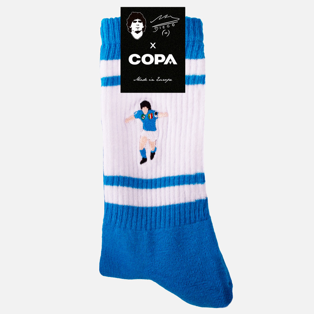 copa-maradona-napoli-frottee-socken-blau-stickerei-40-46 image 4