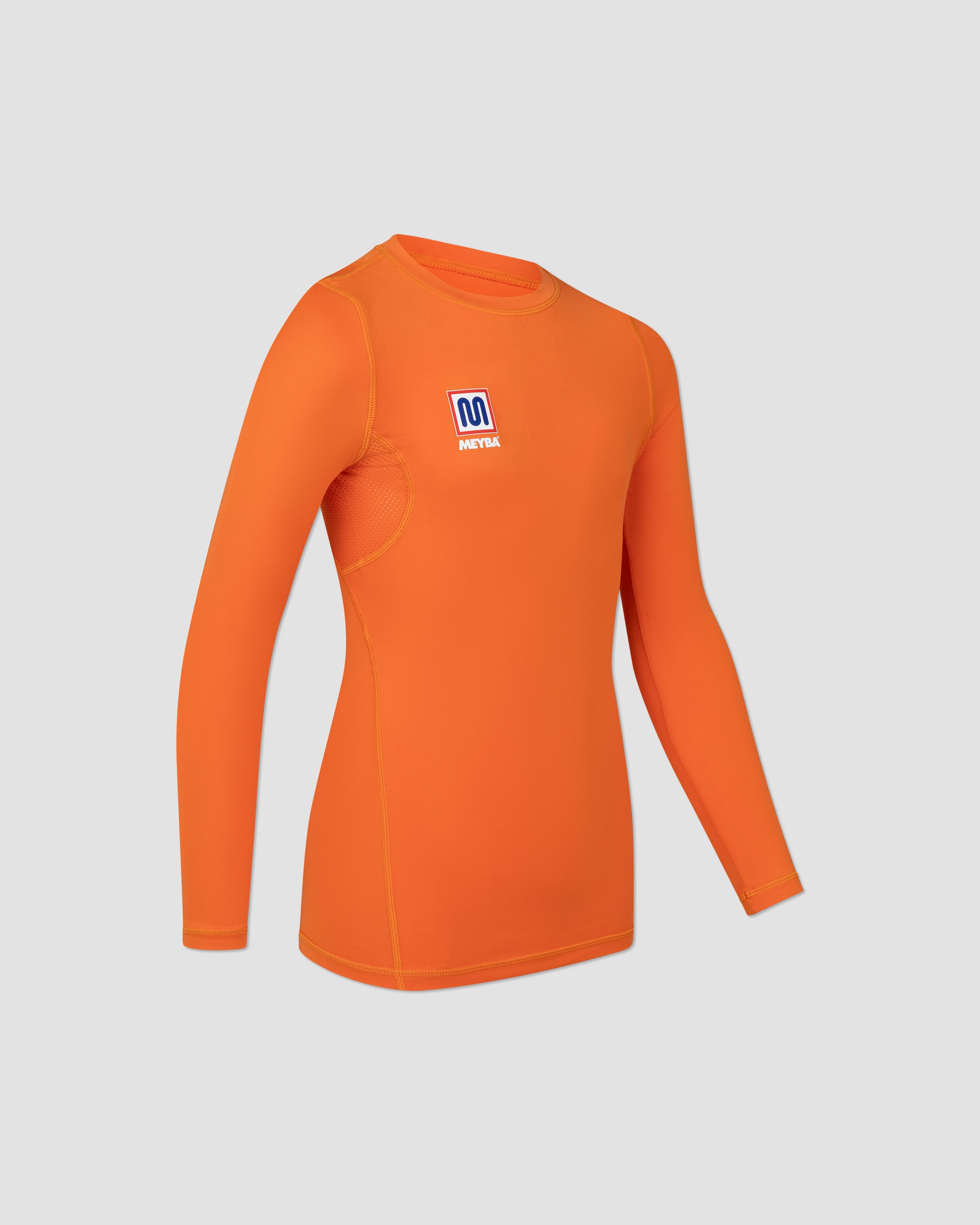 meyba-youth-long-sleeve-base-layer-longsleeve-orange-kompression image 3