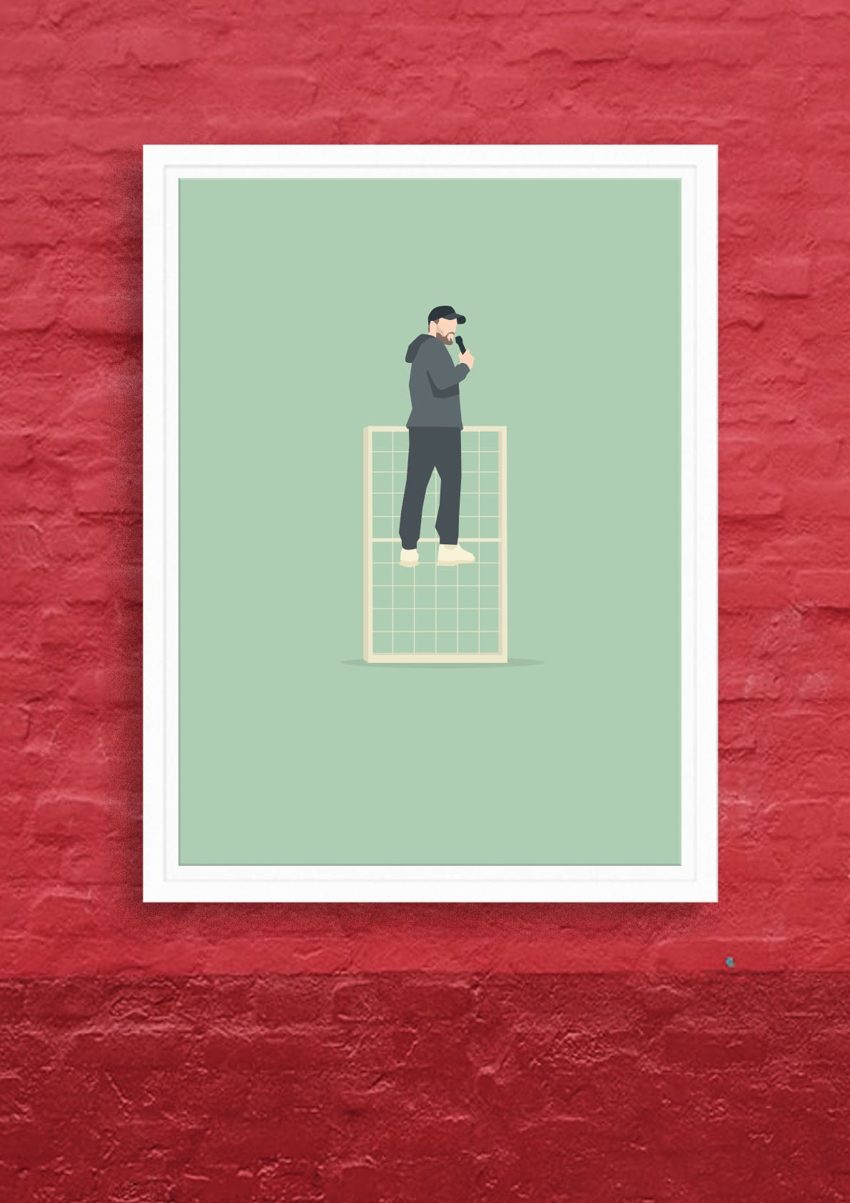 hands-of-god-his-royal-hoeness-print-a3-vfb-poster image 2