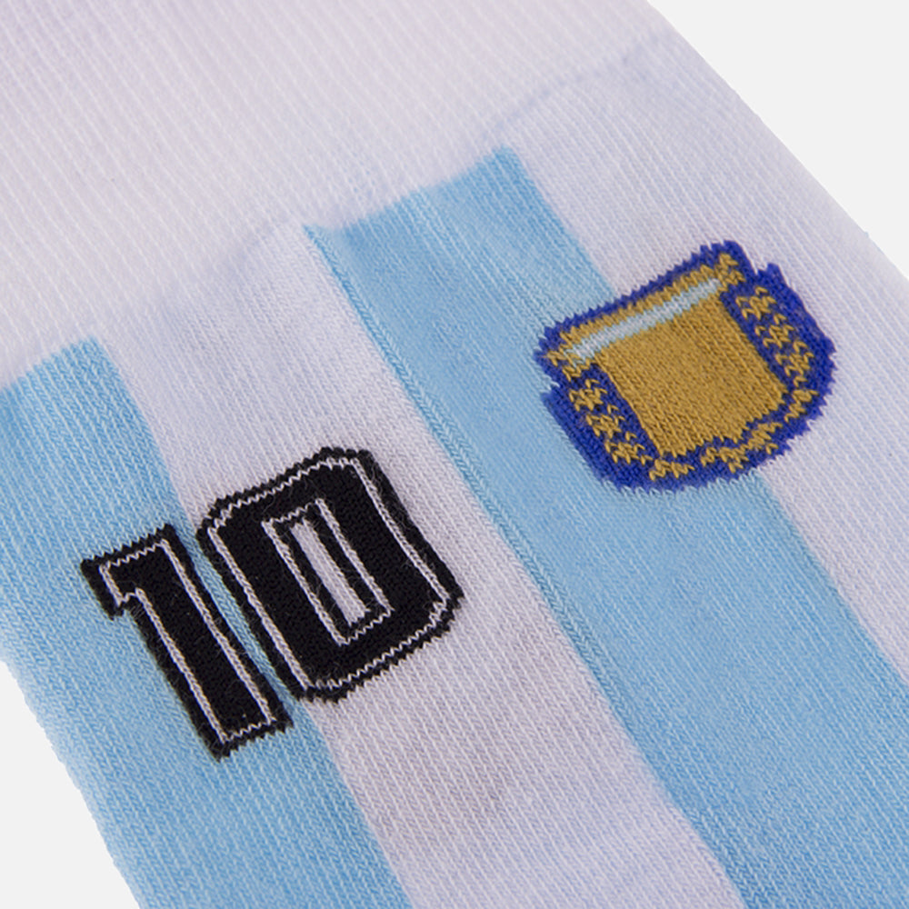 copa-socks-maradona-10-argentinien-socken-blau-wei image 3