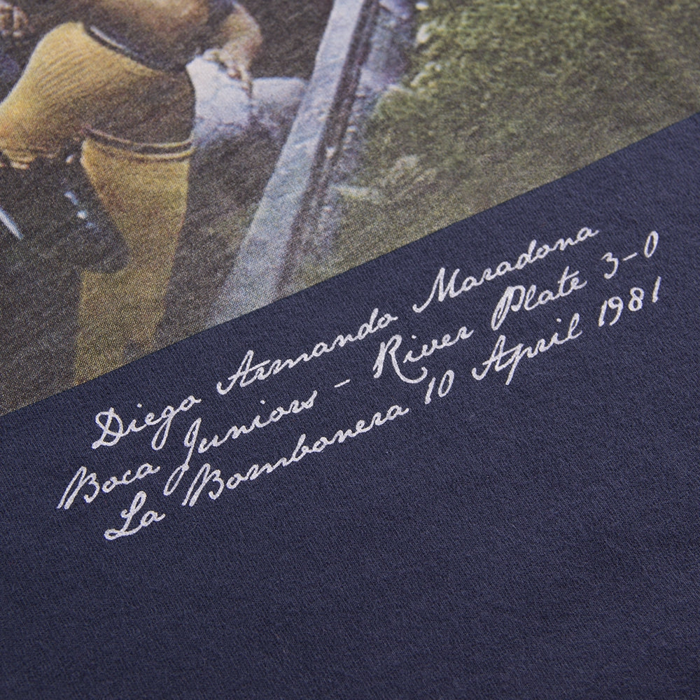 copa-classic-maradona-bombonera-t-shirt-blau-baumwolle image 5