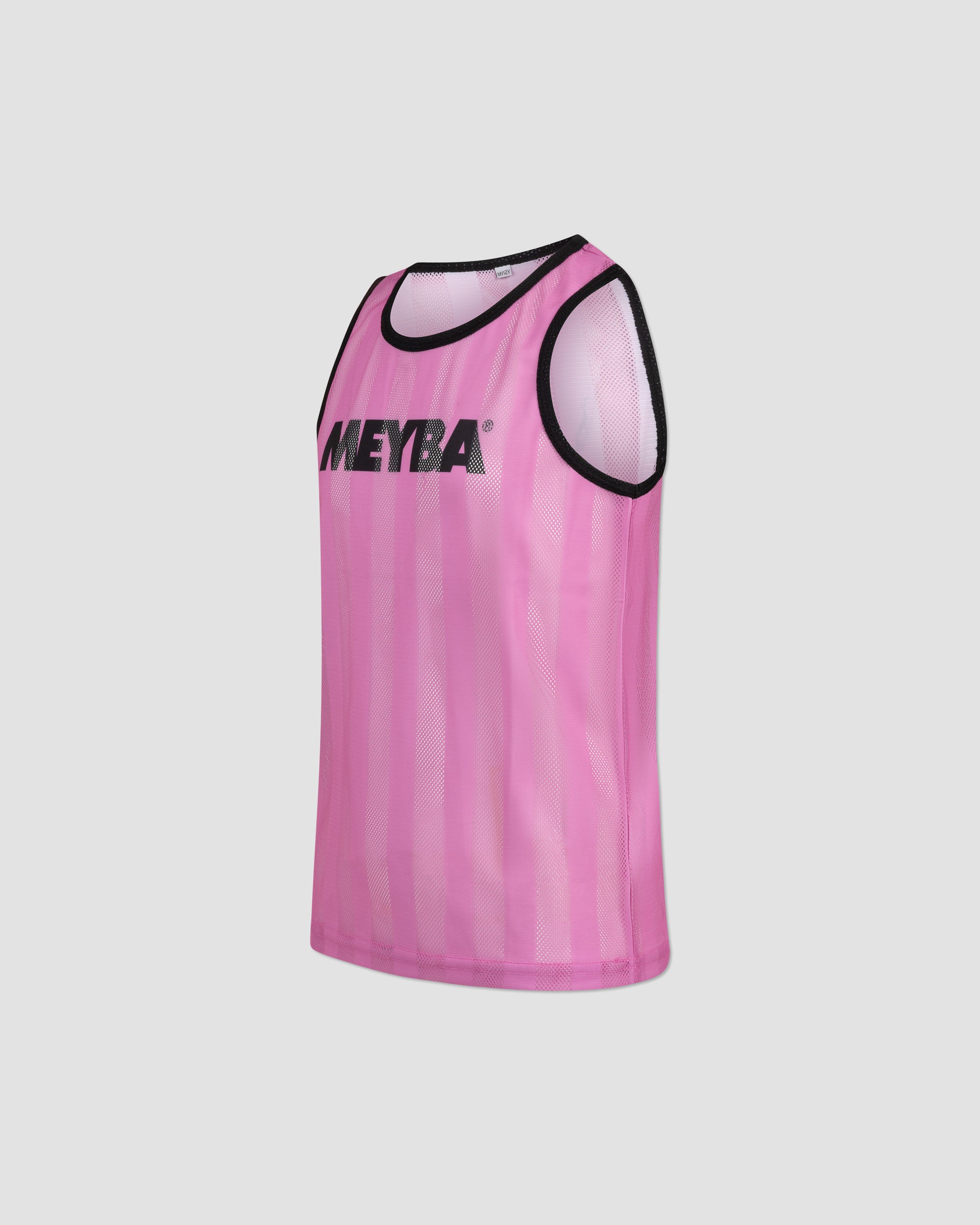 meyba-youth-training-bibs-trainingsleibchen-neon-pink-mesh image 2