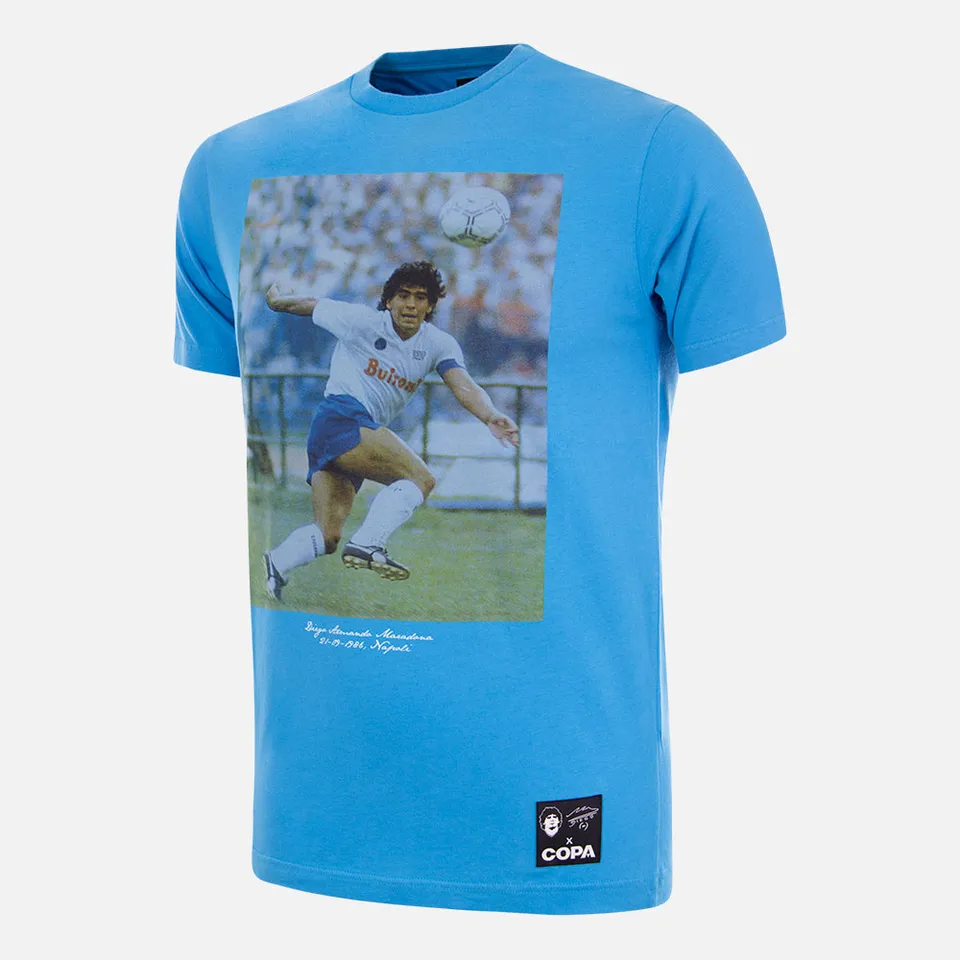 copa-maradona-x-napoli-ausw-rtstrikot-t-shirt-blau-baumwolle image 1