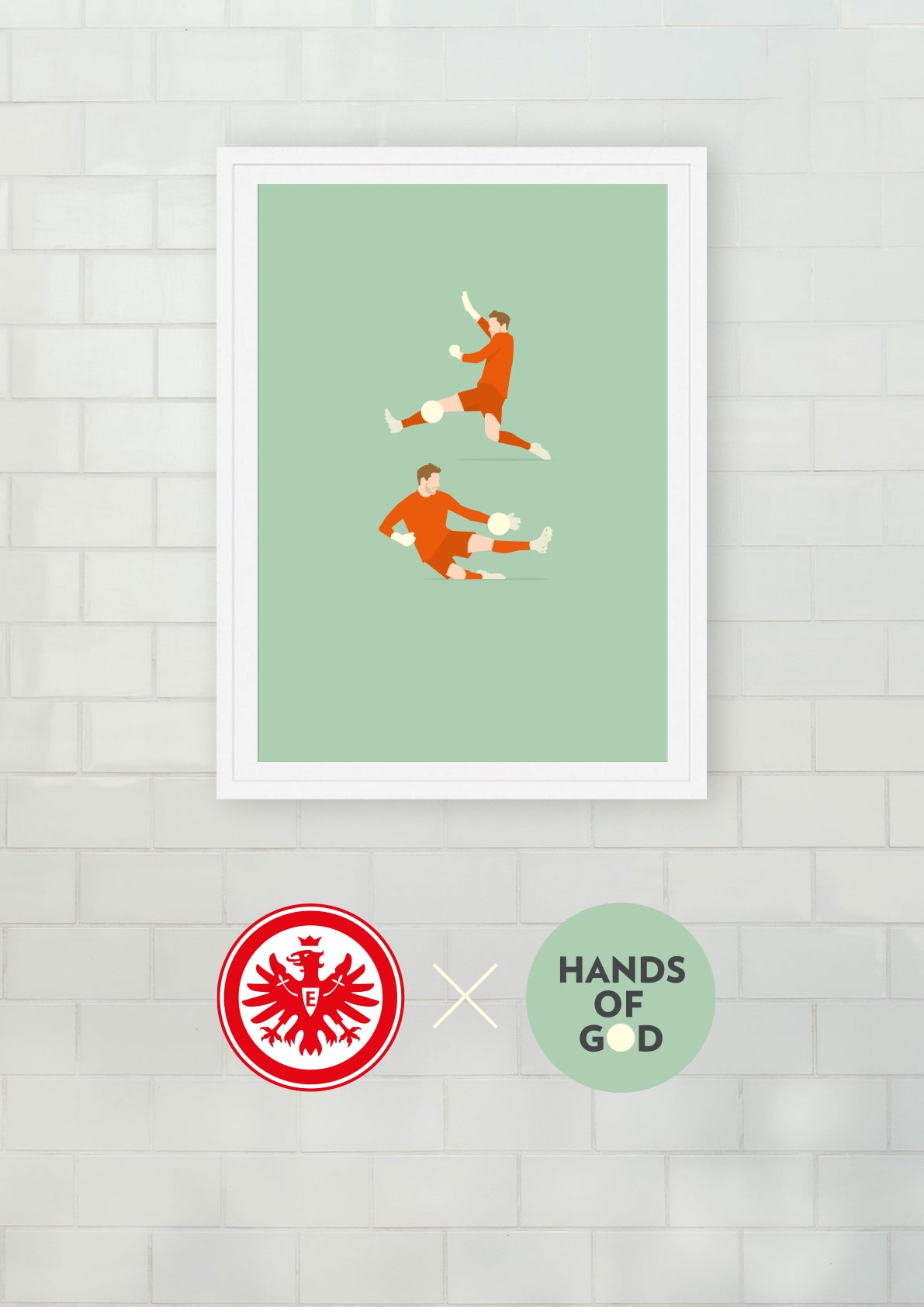 hands-of-god-prints-king-kevin-poster-a3-eintracht-frankfurt-torwart image 2