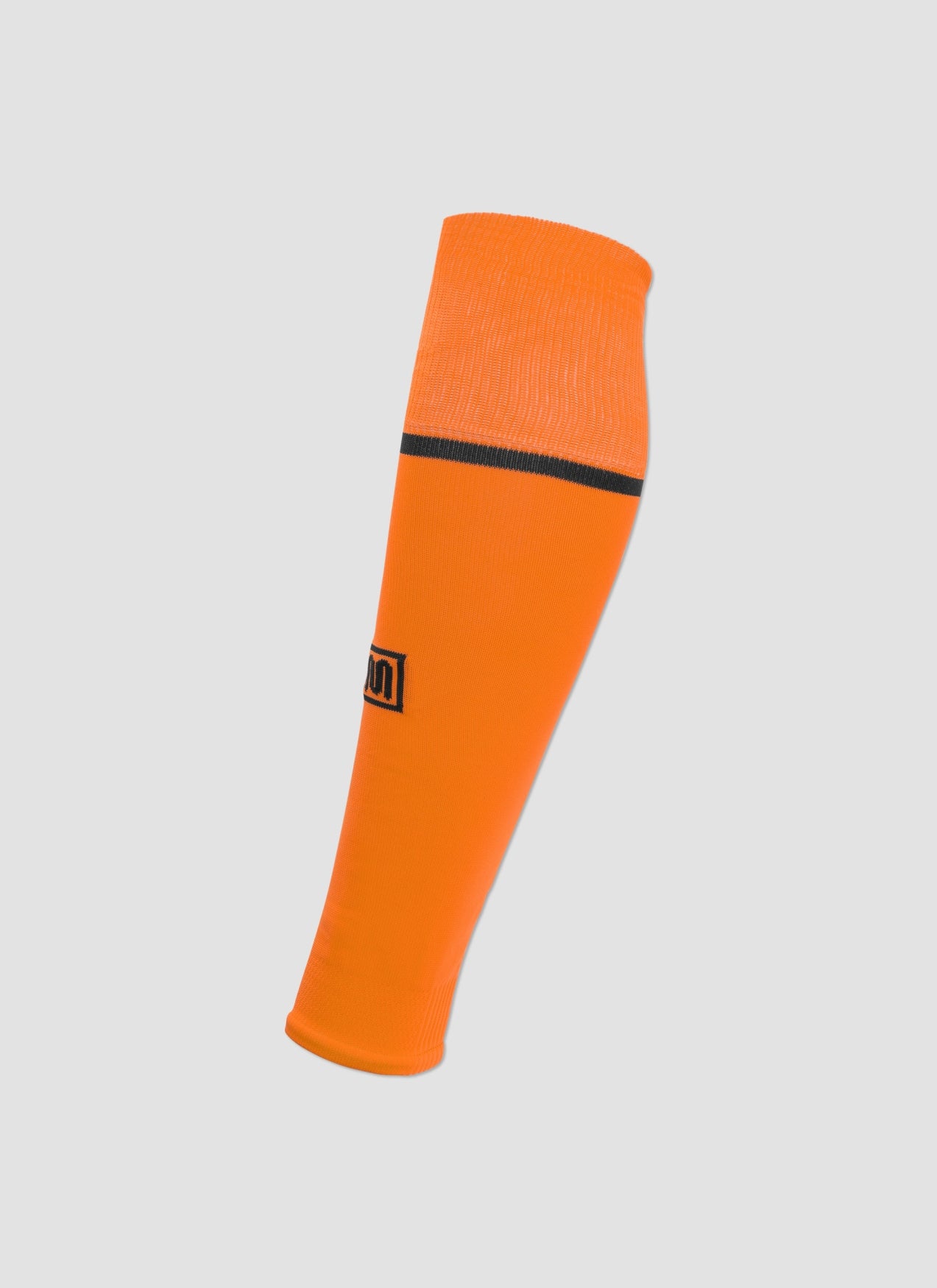 meyba-footless-football-sock-fu-ballstutzen-orange-schwarz image 2