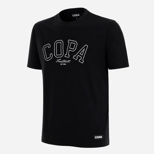 copa-varsity-t-shirt-schwarz-baumwolle-herren-regular-fit image 1