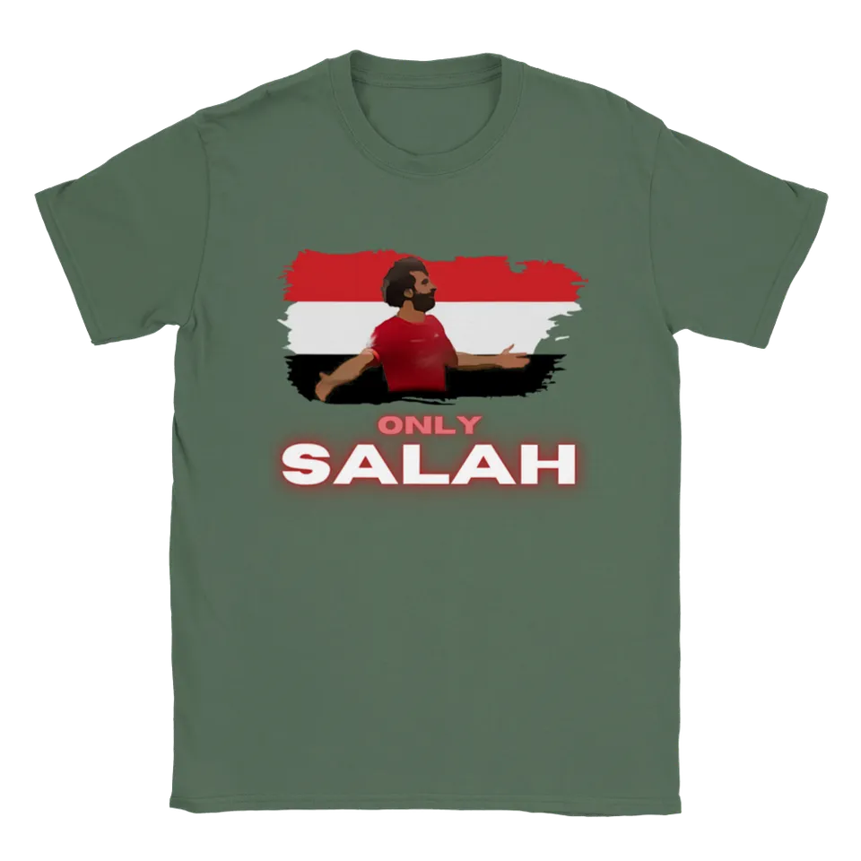 anfield-apparel-only-salah-liverpool-t-shirt-unisex-baumwolle image 1