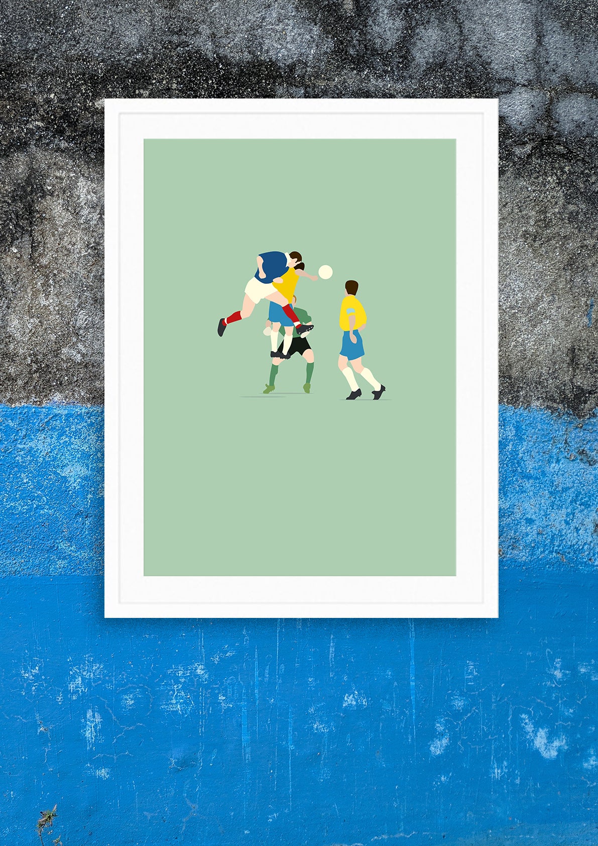 hands-of-god-prints-zizou-kunstdruck-a3-zidane-wm-1998 image 2