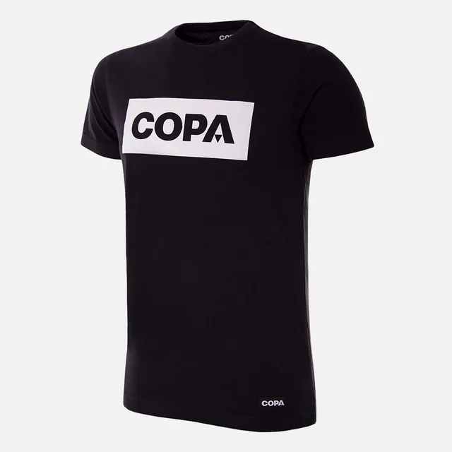 copa-classic-t-shirts-box-logo-t-shirt-schwarz-baumwolle image 1