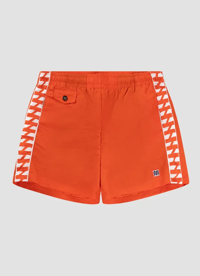 meyba-original-swimshort-badeshorts-orange-mesh image 1