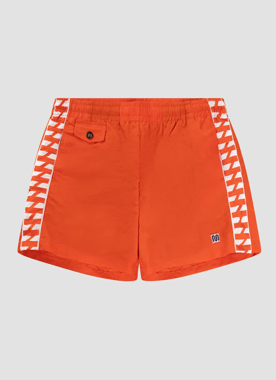 meyba-original-swimshort-badeshorts-orange-mesh image 1