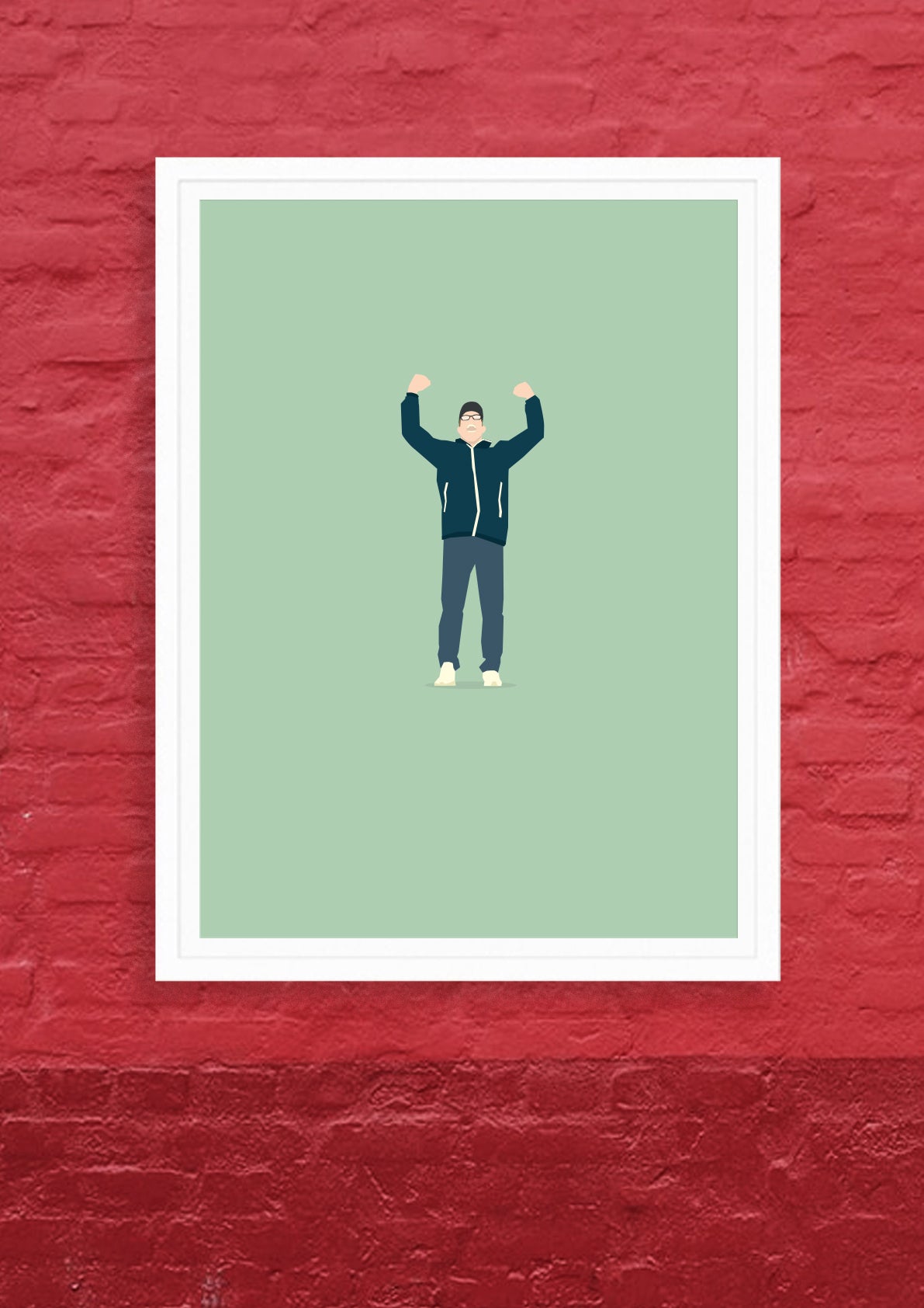 hands-of-god-eisern-urs-print-a3-union-poster-fischer-jubel image 2