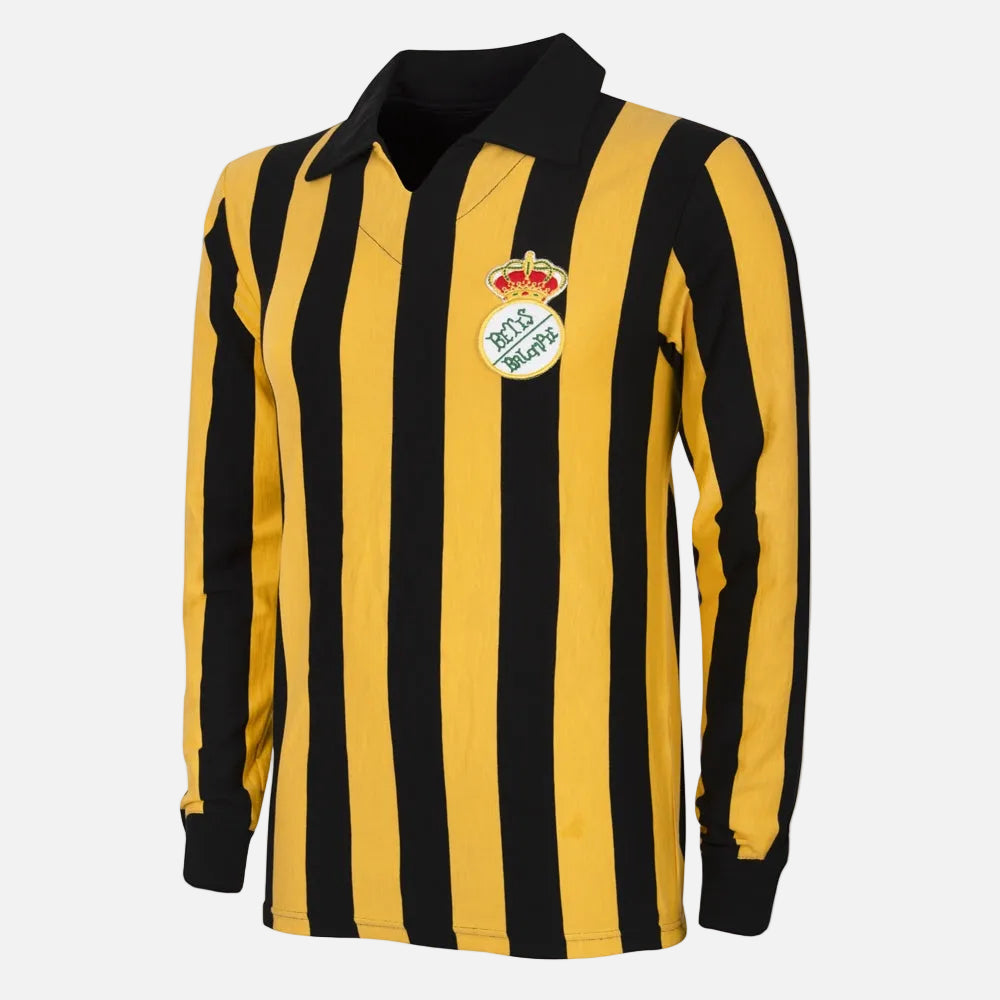 copa-classic-real-betis-1915-retro-fu-balltrikot-schwarz-gelb image 1