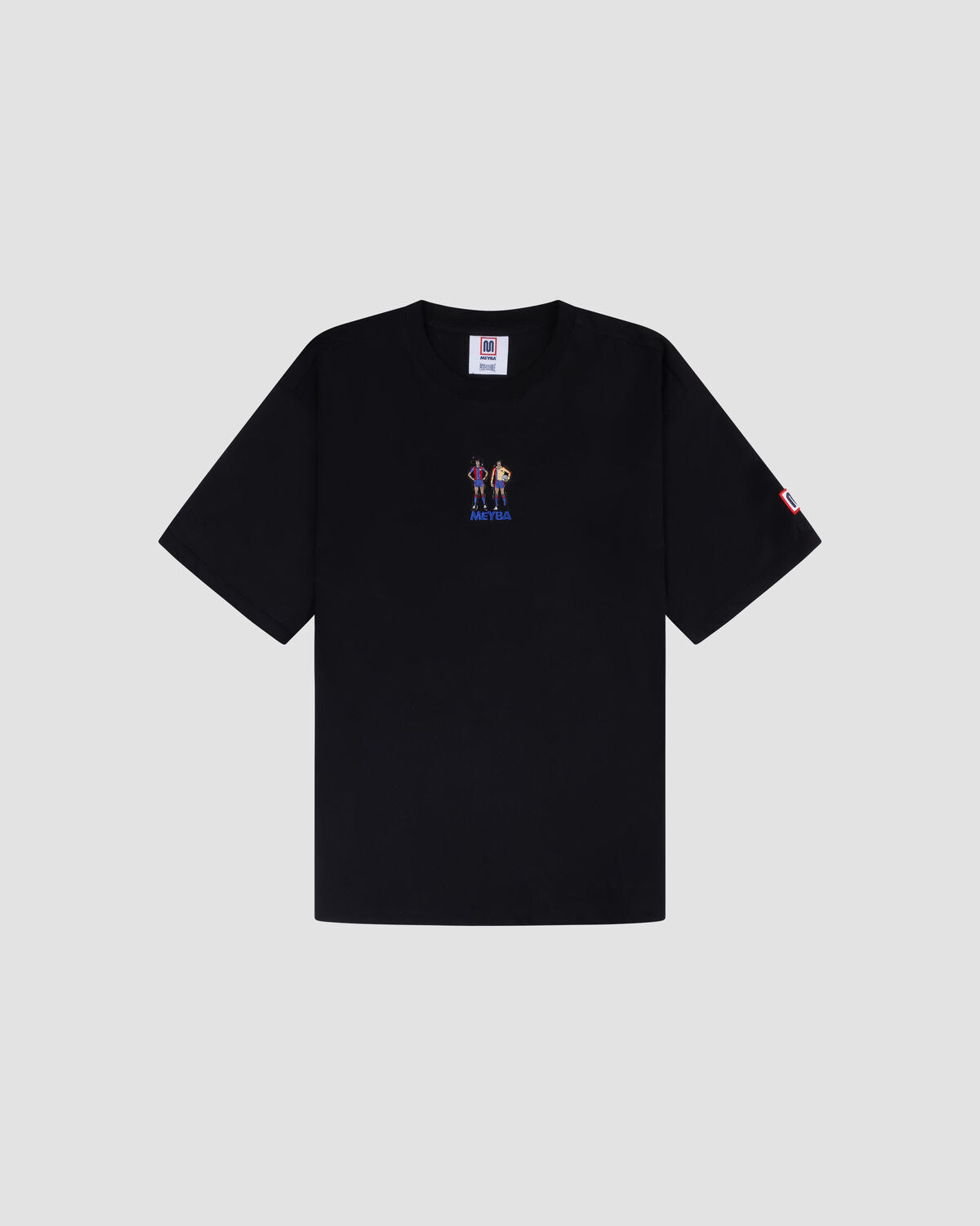 meyba-pot-bar-tee-ma251020-t-shirt-schwarz-oversize image 1