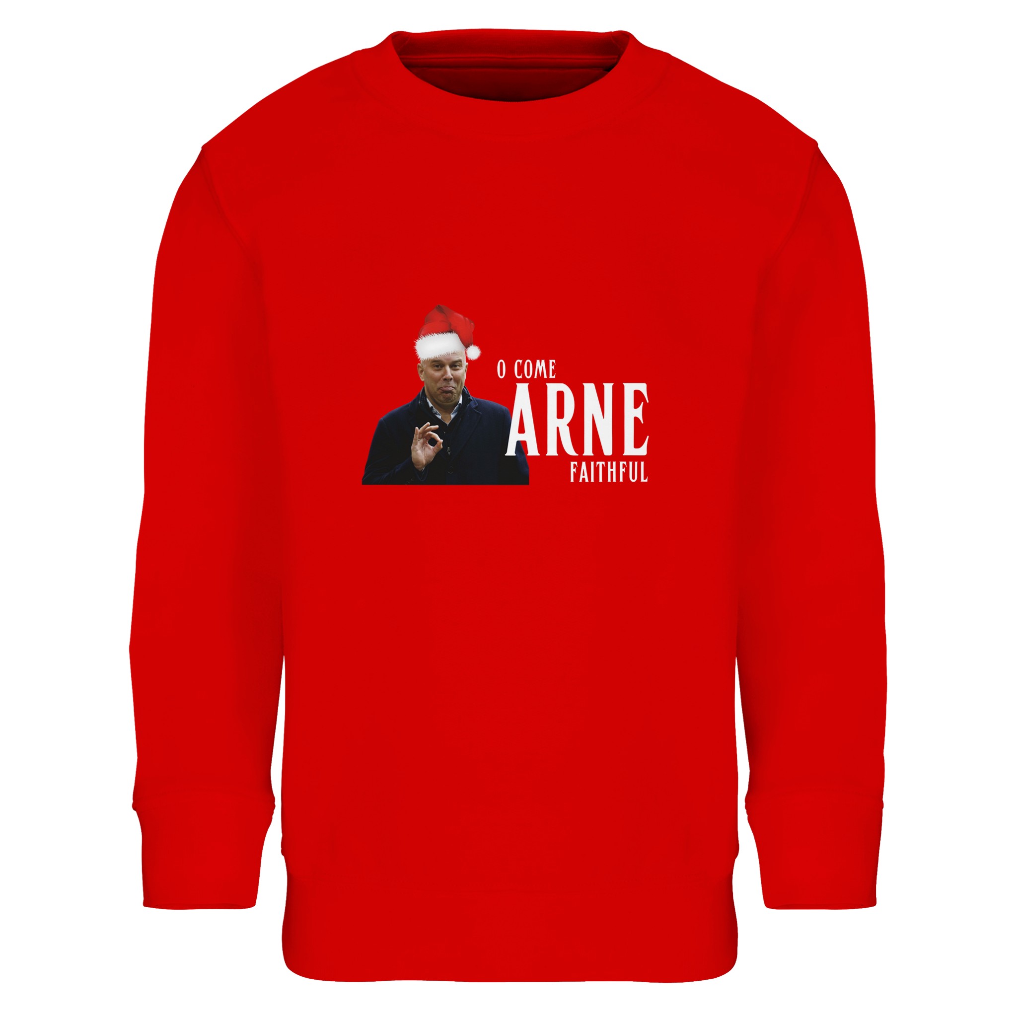 anfield-apparel-o-come-arne-faithful-arne-slot-weihnachtspullover-kinder image 1