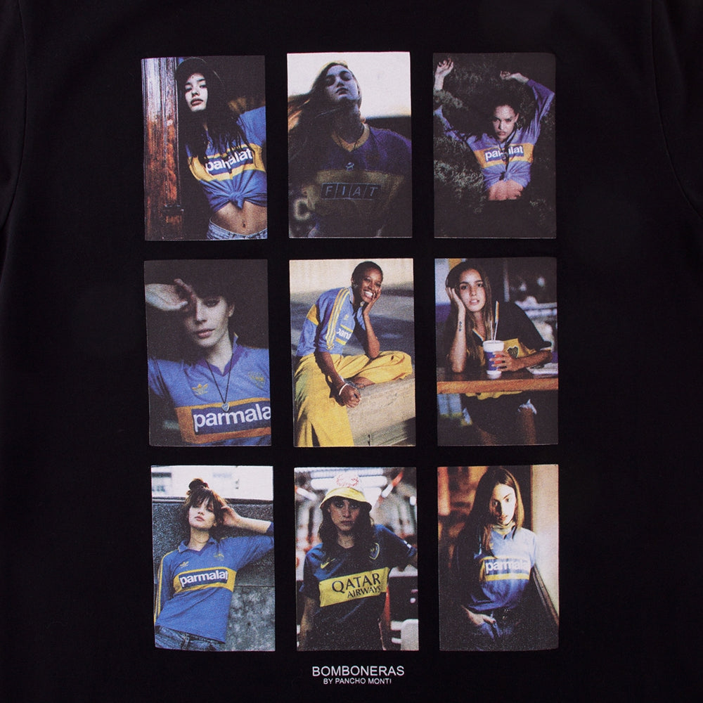 copa-classic-bomboneras-collage-t-shirt-baumwolle-schwarz image 3
