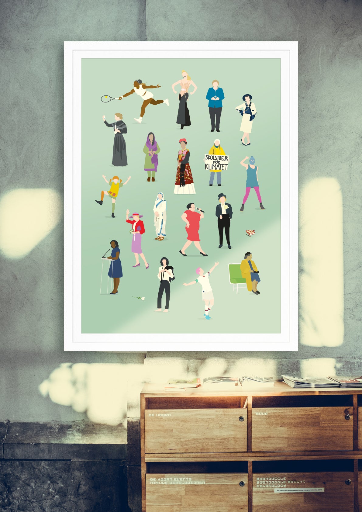hands-of-god-female-glory-frauen-print-50x70 image 2