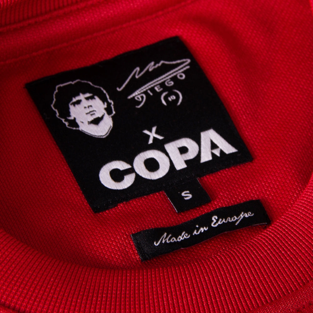 copa-classic-maradona-argentinos-juniors-1976-trikot-rot-retro image 5