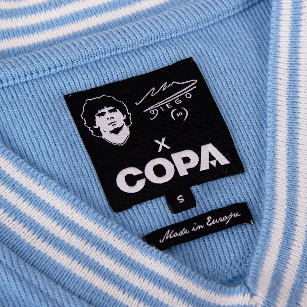 copa-classic-maradona-napoli-1984-fu-balltrikot-blau image 6