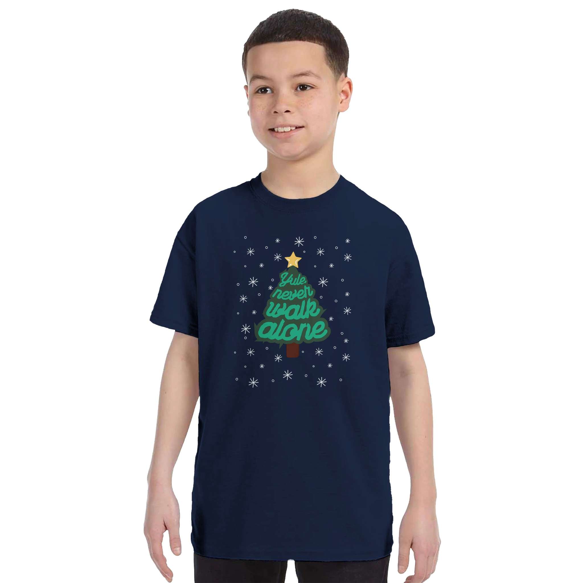 anfield-apparel-yule-never-walk-alone-kinder-t-shirt-weihnachten image 4