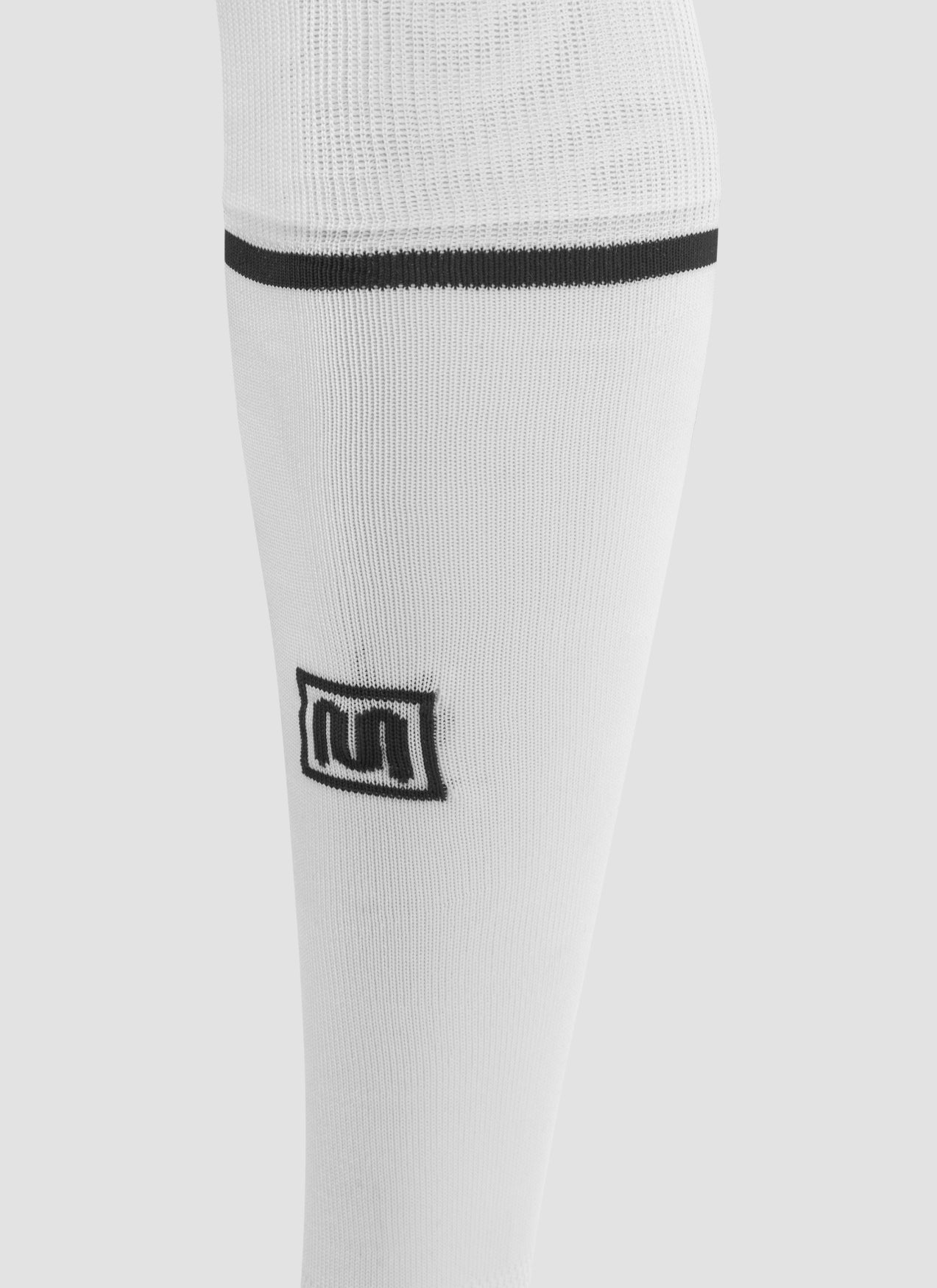 meyba-footless-football-sock-stutzen-wei image 3