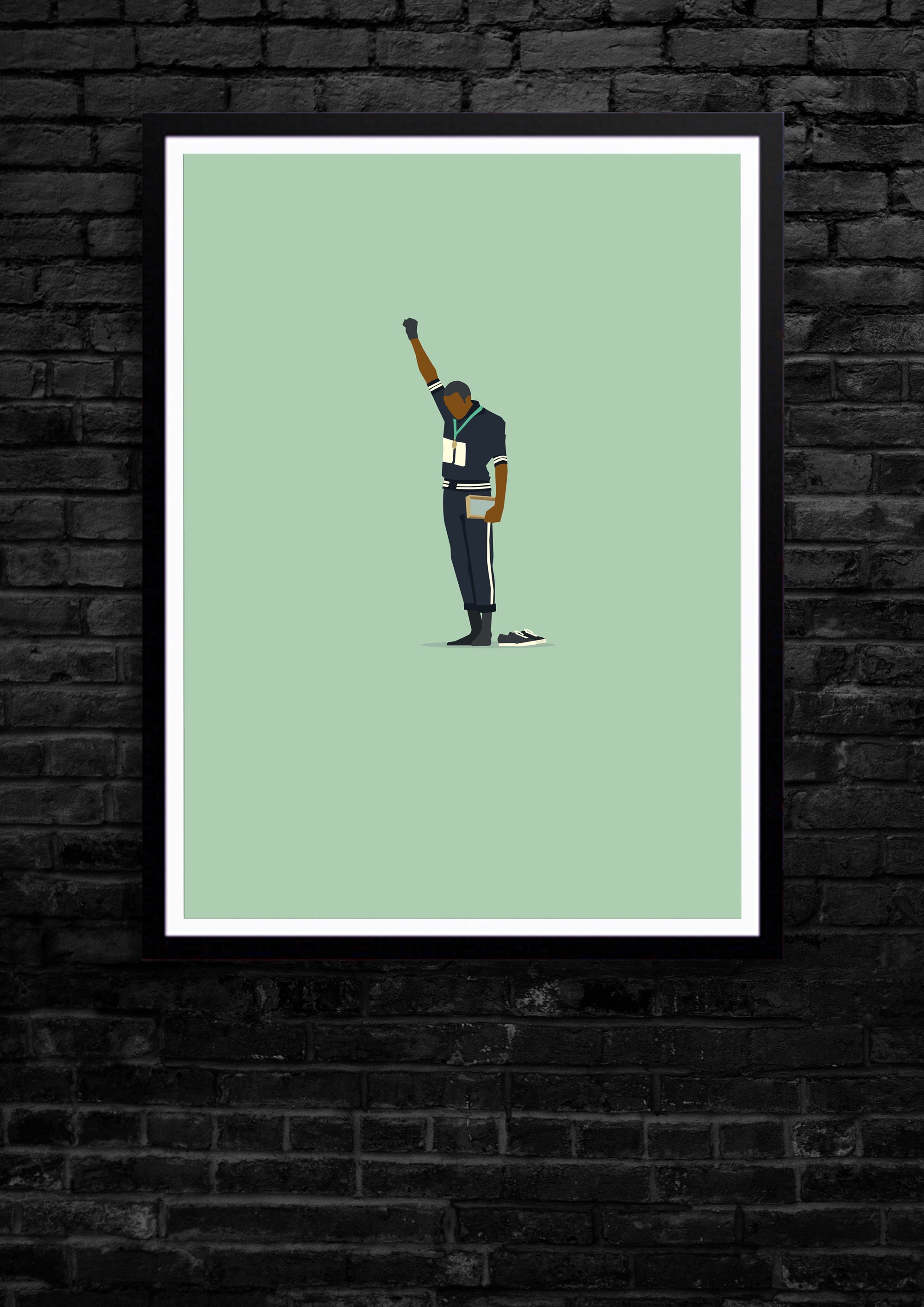 hands-of-god-prints-black-power-print-a3-tommie-smith-1968 image 2